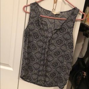 Black and White blouse